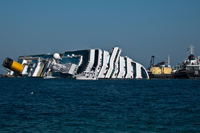 Die verunglückte Concordia.